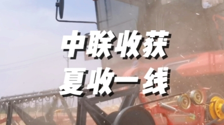 6月1日，直击河南夏粮抢收一线，中联收获为各地区农机手朋友抢